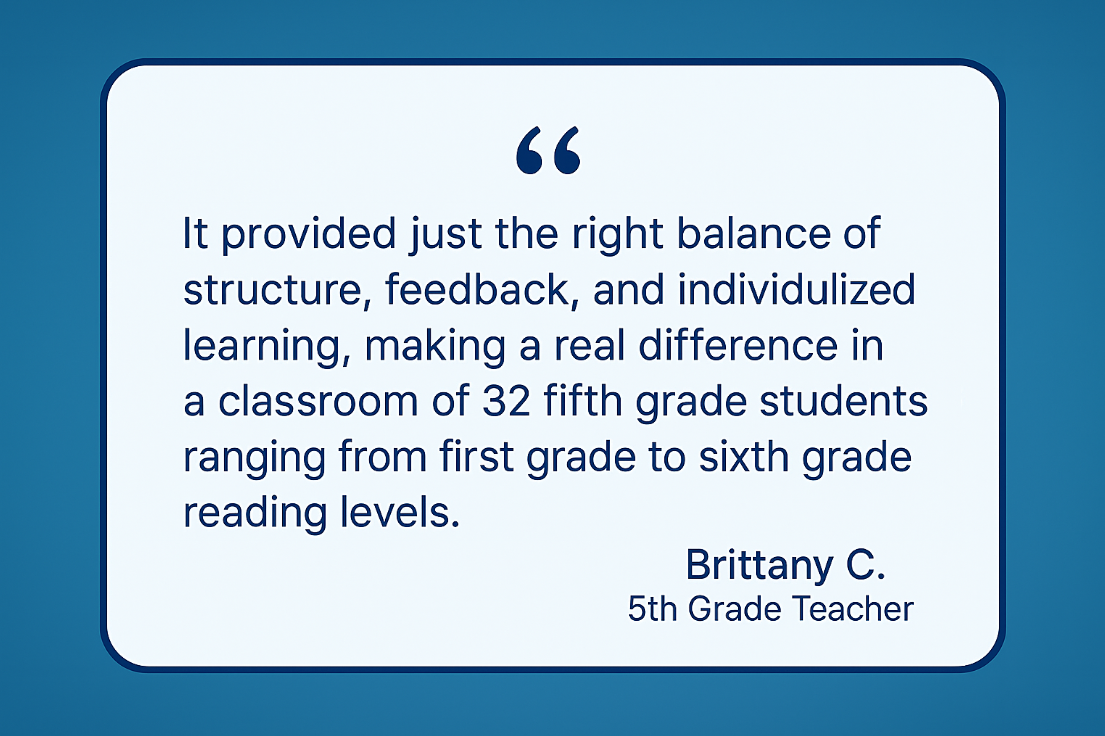 What Happens When AI Is Actually Built for the Classroom?